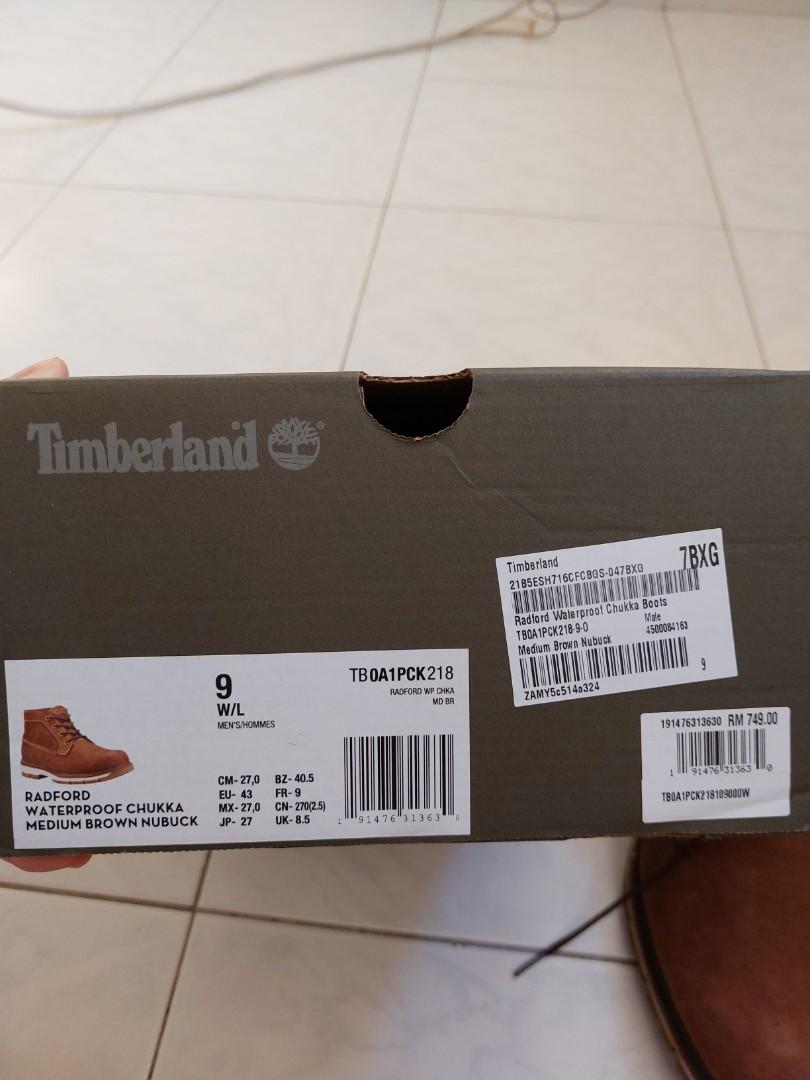 Timberland Boots Radford Waterproof Chukka Authentic