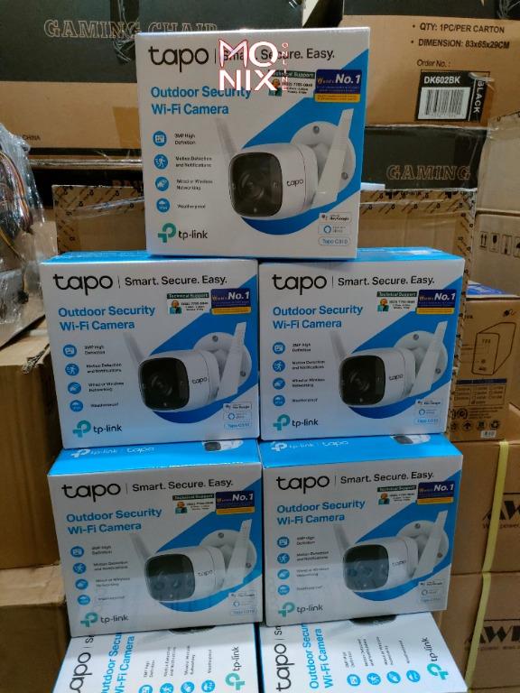 TP-Link Tapo C310 Outdoor Security Wifi Camera (Category: Networking) located in Las Pinas. Submitted by borjamonica644 (Listing ID 1105815815, Image 1). Description: TP-Link Tapo C310 Outdoor Security Wifi Camera Brand New @ PHP 1,770 - 1 Year Warranty MOP : COD/GCash/Bank Transfer VIA : Lalamove/Grab - Same Day Delivery LOC : Las Pinas City How to order? Send me a message now! .