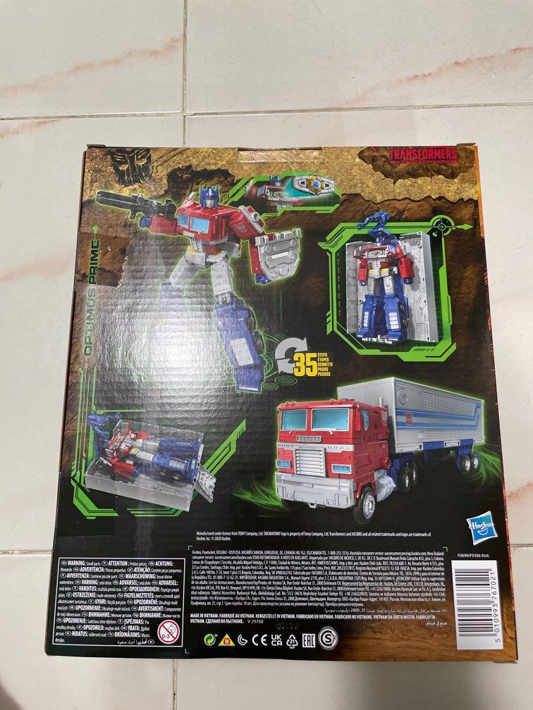 Transformers WFC Kingdom Optimus Prime Fast Deal 65, Hobbies & Toys, Toys & Games on Carousell