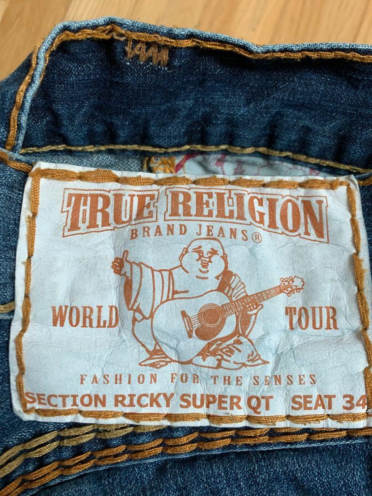 TRUE RELIGION RICKY SUPER QT極太ステッチ サイズ30