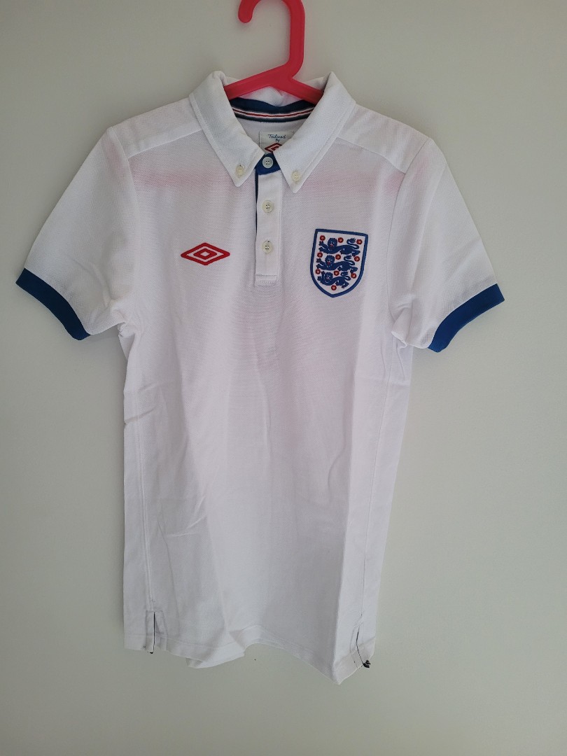 Official England Umbro Polo Shirt Size XL