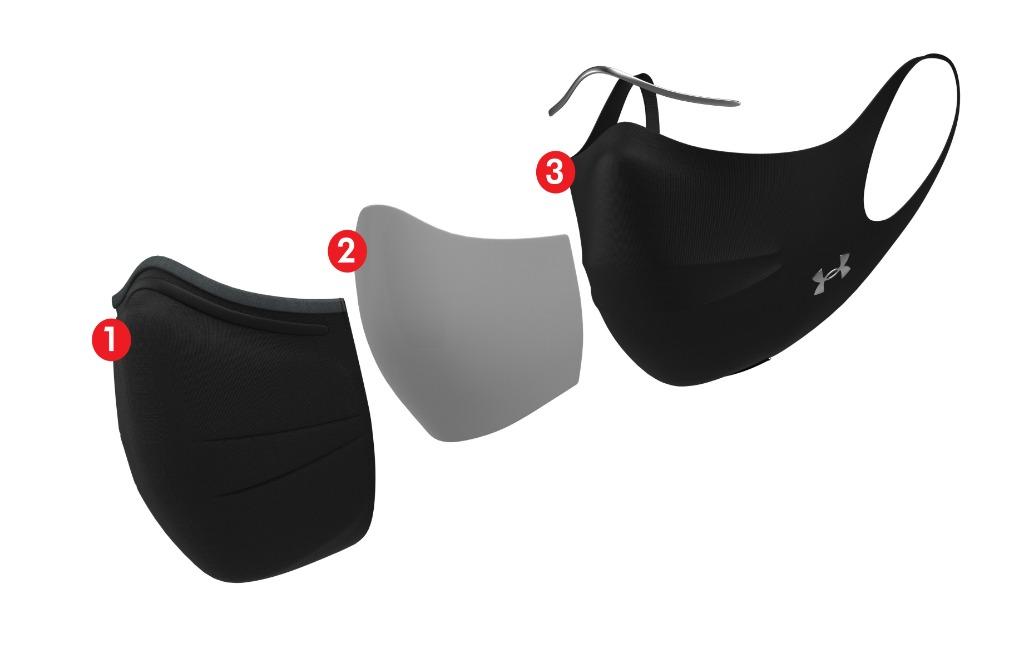 Under armour UA mask featherweight New, Health & Nutrition, Face Masks