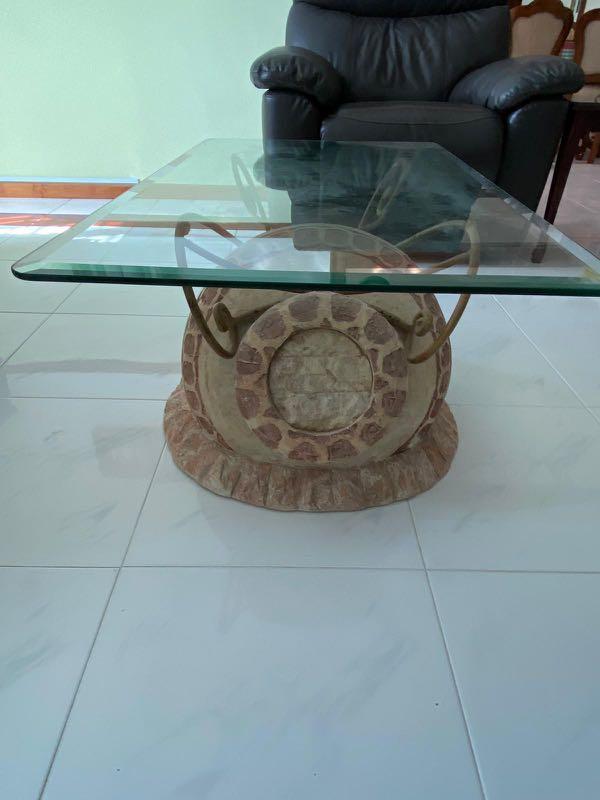Shell Design Coffee Table Unique shell coffee table, Furniture & Home Living, Furniture, Tables ...