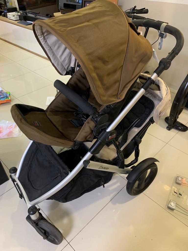 USED Britax B Ready Double Stroller