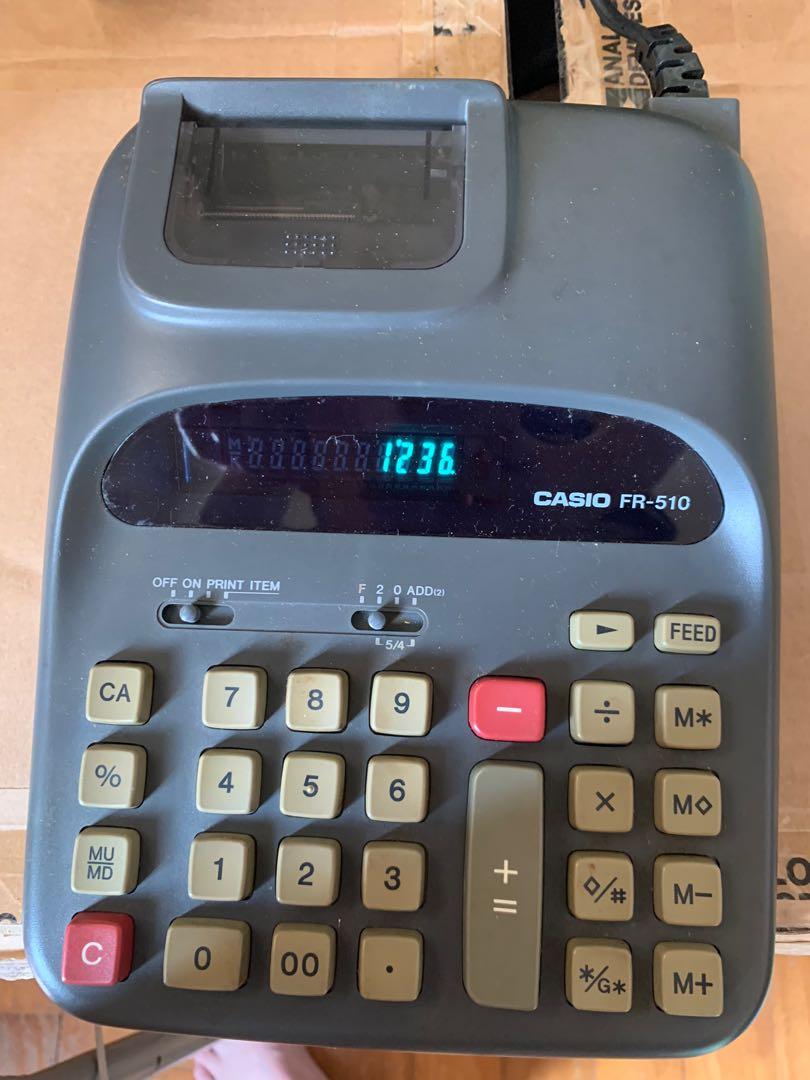 Vintage Casio printing calculator for sale, Computers & Tech, Office ...