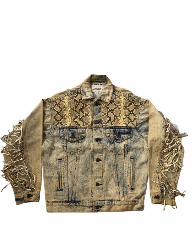 Vintage Handmade Jensen Smith Denime 