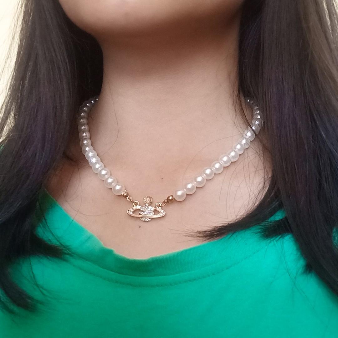 Vivienne Westwood Pearl Necklace 
