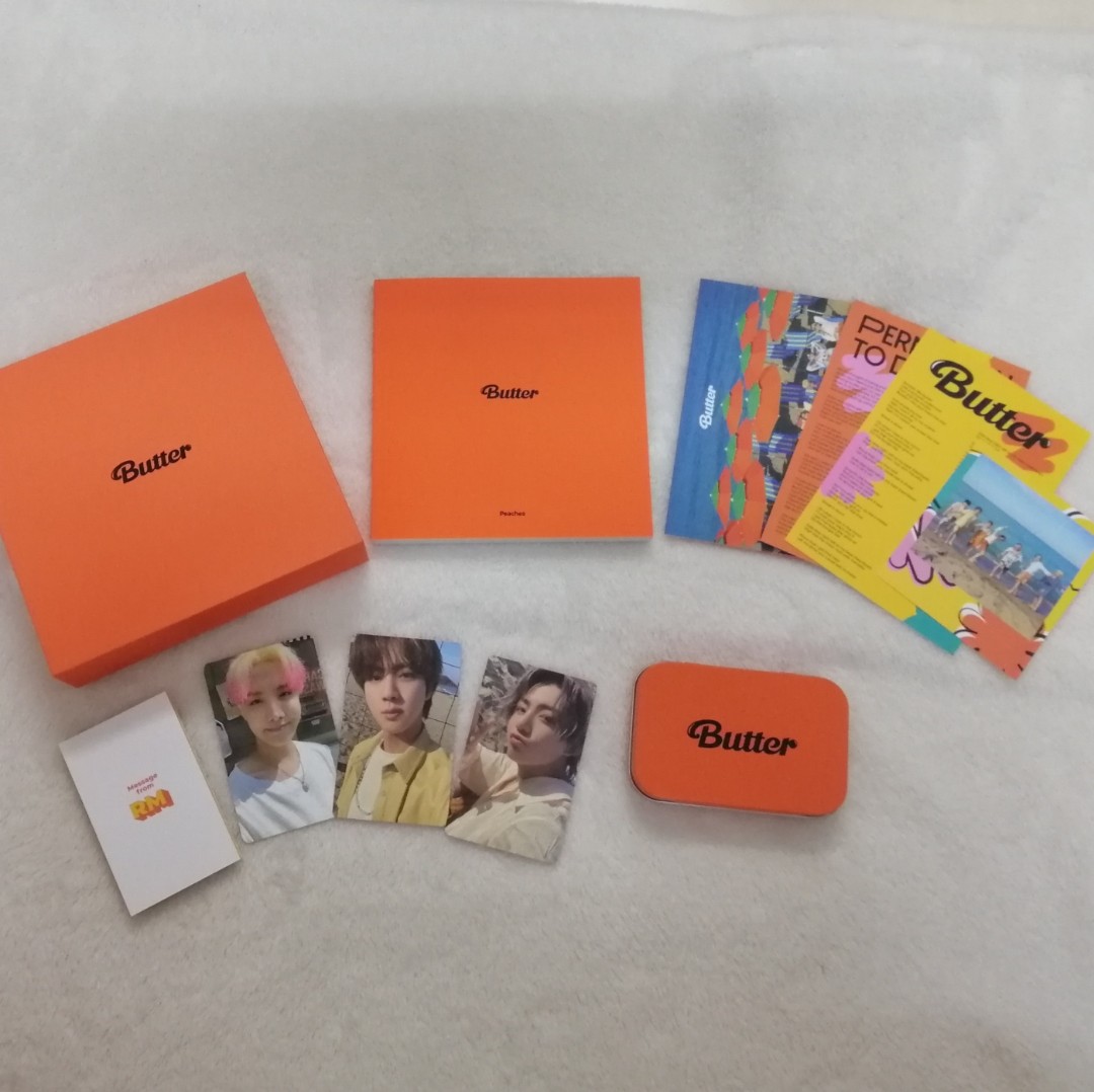 [WTS] BTS BUTTER ALBUM PEACHES VERSION, Hobbies & Toys, Collectibles