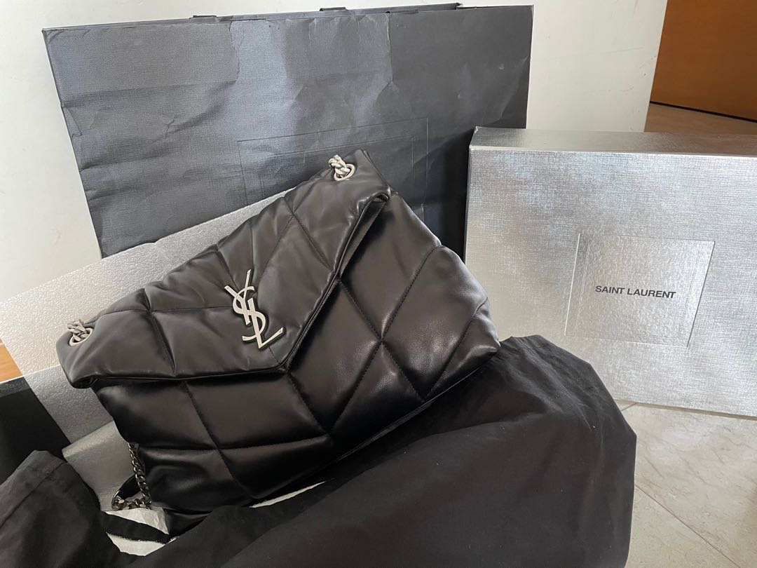 YSL LARGE COLLEGE BAG UNBOXING 