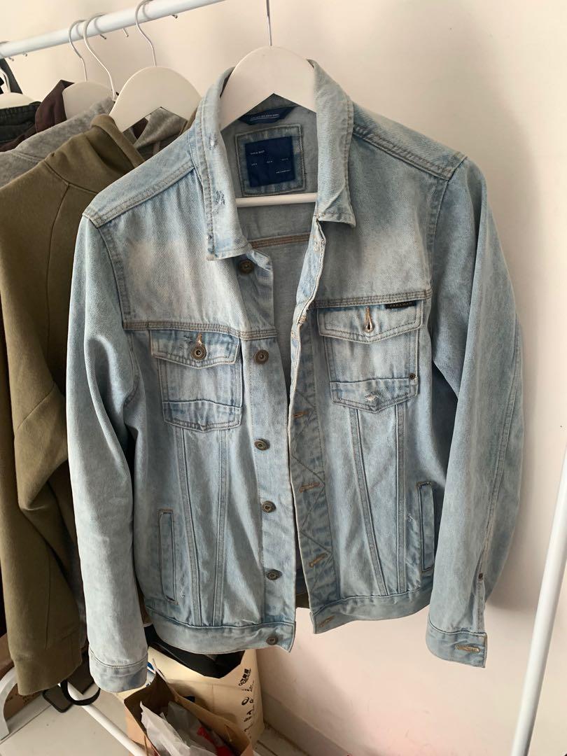 Trucker sales jacket zara