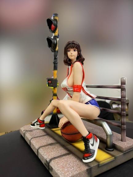 ZX Studio 1/4 SLAM DUNK Haruko Akagi 2.0 Model Painted