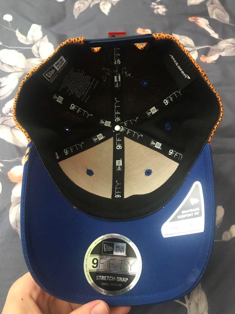 Mclaren official 2019 sainz limited edition cap 9fifty stretch snap hot sale