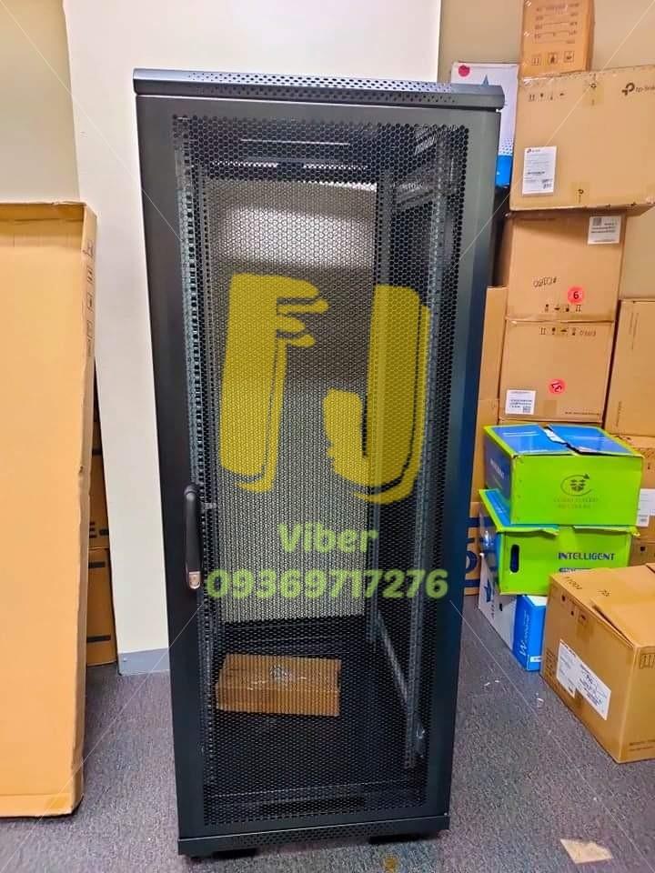 42U Free Standing Data Cabinet / 42u Server Data Cabinet (Category: Networking) located in Pasig City. Submitted by fjEgangan (Listing ID 1106169740, Image 1). Description: 42U DATA CABINET / 42U SERVER CABINET / 7FT DATA CABINET 🗄 42U Free Standing Data Cabinet 🏷 W=600x D=800x H=7FT Perforated Back and Front Door @ 24,000.00 🗄 42U Free Standing Data Cabinet 🏷 W=800x D=1000x H=7FT Perforated Back and Front Door @ 34,000.00 (with free 2pcs 1u 