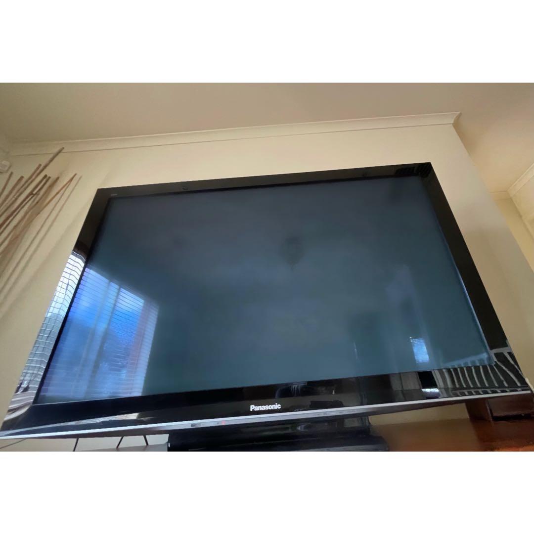 56 inch Panasonic Plasma TV with remote (Category: TVs & Entertainment Systems) located in Melbourne. Submitted by jayy. (Listing ID 1105999151, Image 3). Description: Perfect condition, Purchased in 2015-16 We are downsizing which is reason for sale Wifi and internet connection Comes with mount attachment and remote control 56 inch (142cm) x 34 inch (86cm) .