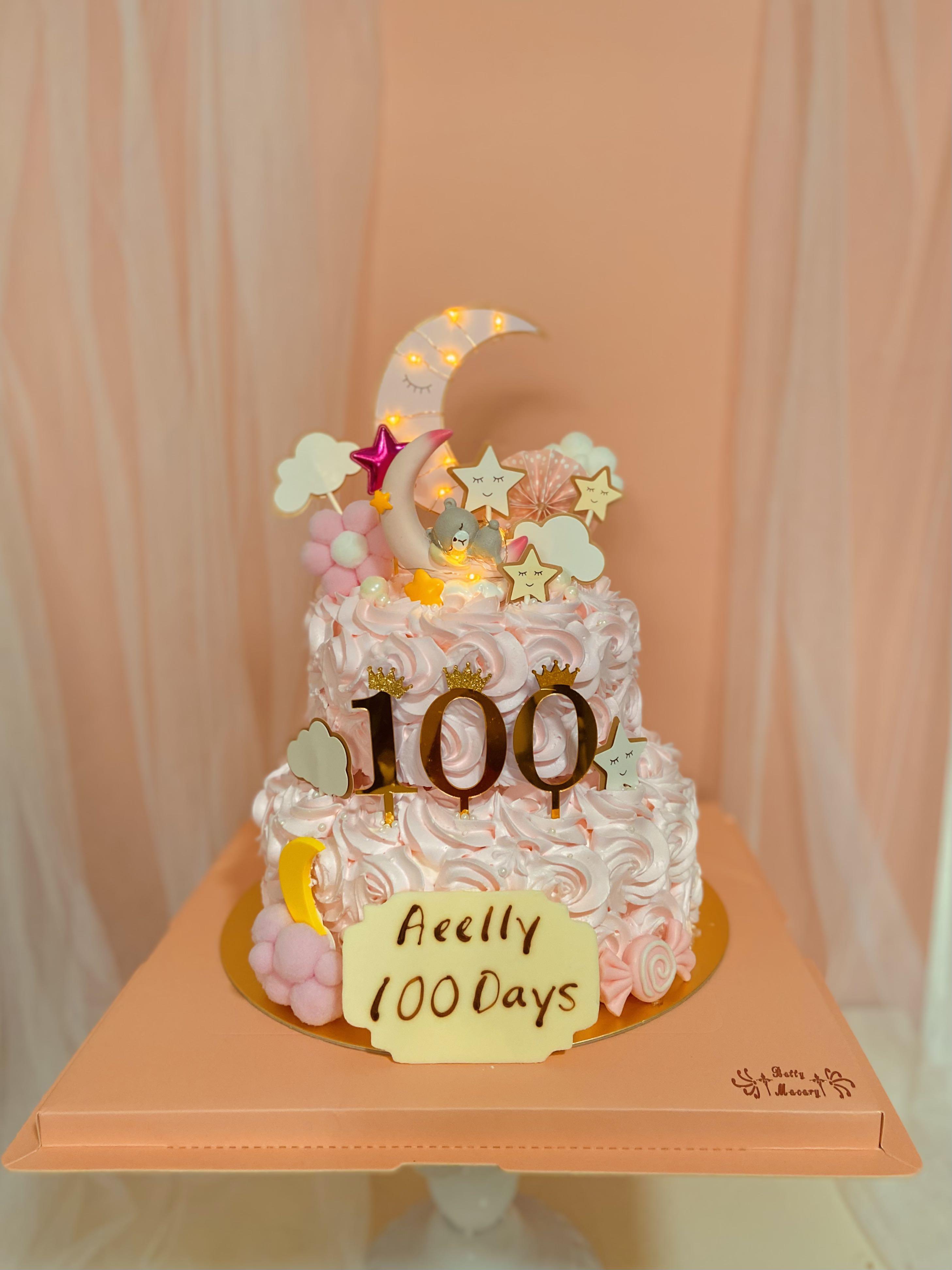 雙層蛋糕雙層生日蛋糕三層蛋糕粉紅色雙層蛋糕結婚蛋糕繡花球單層蛋糕粉紅色蛋糕birthday Cake Two Layers Cake 百日宴蛋糕母親節 蛋糕情人節蛋糕