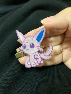 AFA Pokemon Espeon Felt Clip Pin