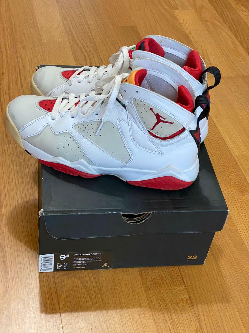 Air Jordan 7 Retro Hare USA 9.5 Carousell