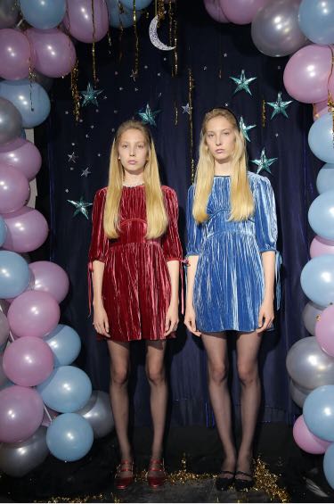 Alexa chung velvet dress top