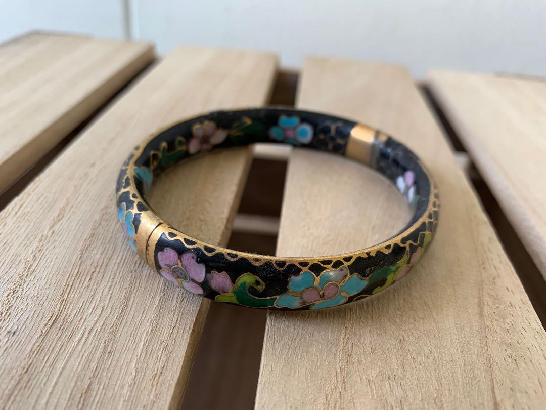 Chinese cloisonne bracelet outlet