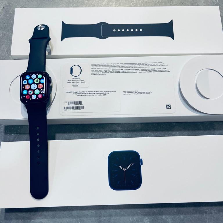 Apple Watch Series 6 40MM Blue PROMO SALES Mobile Phones