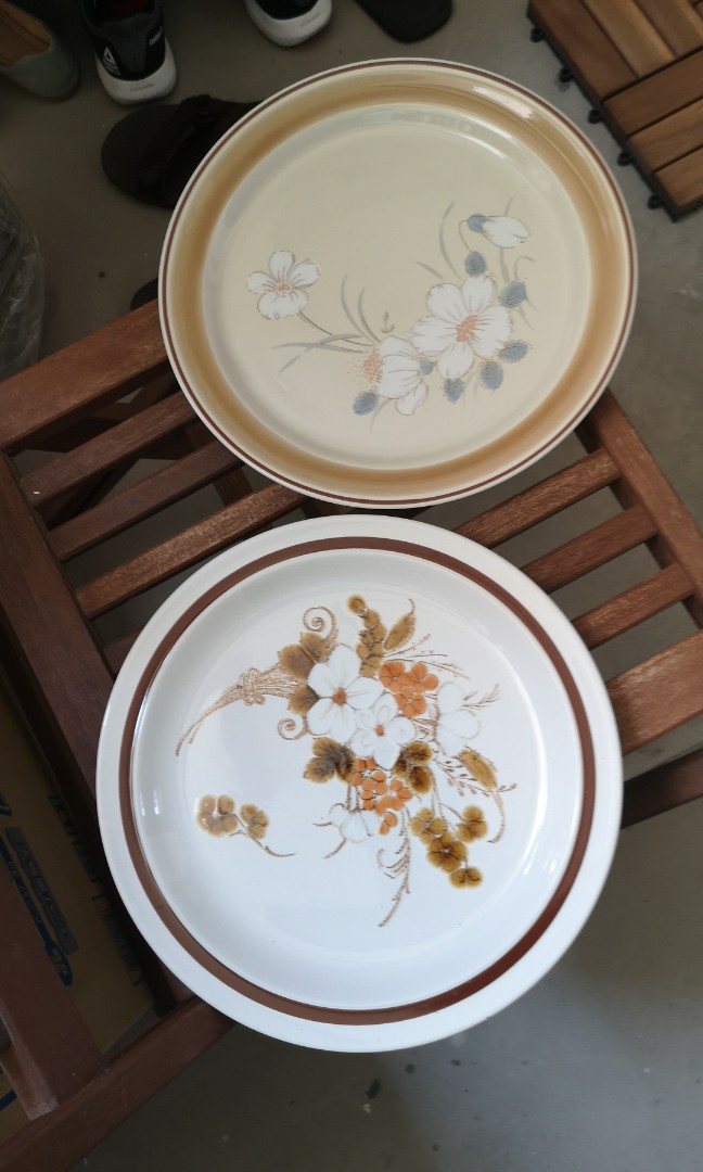 Vintage finest imported plates ( Japan), Furniture & Home Living