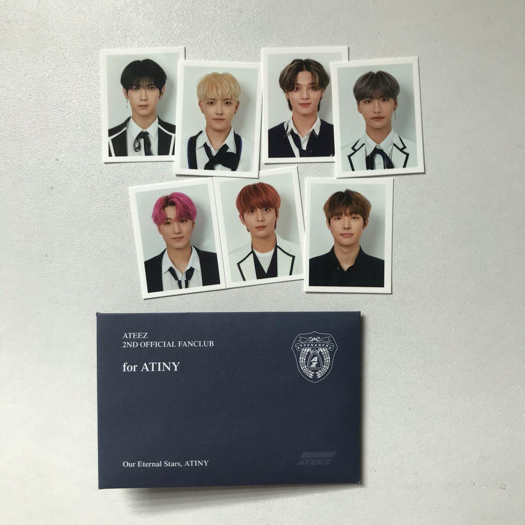 ATEEZ 2ND MEMBERSHIP PHOTOSET & ID, Hobbies & Toys, Collectibles