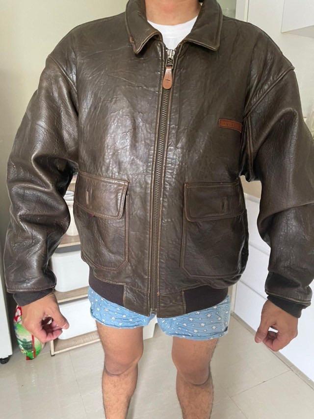 avirex leather jackets