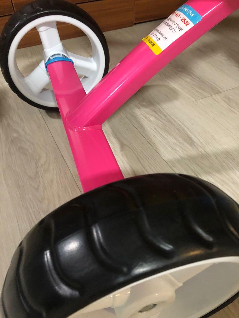 Tricycle for kids (pink fong / baby shark design), Babies & Kids