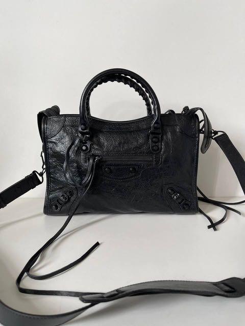 Balenciaga city cheap all black