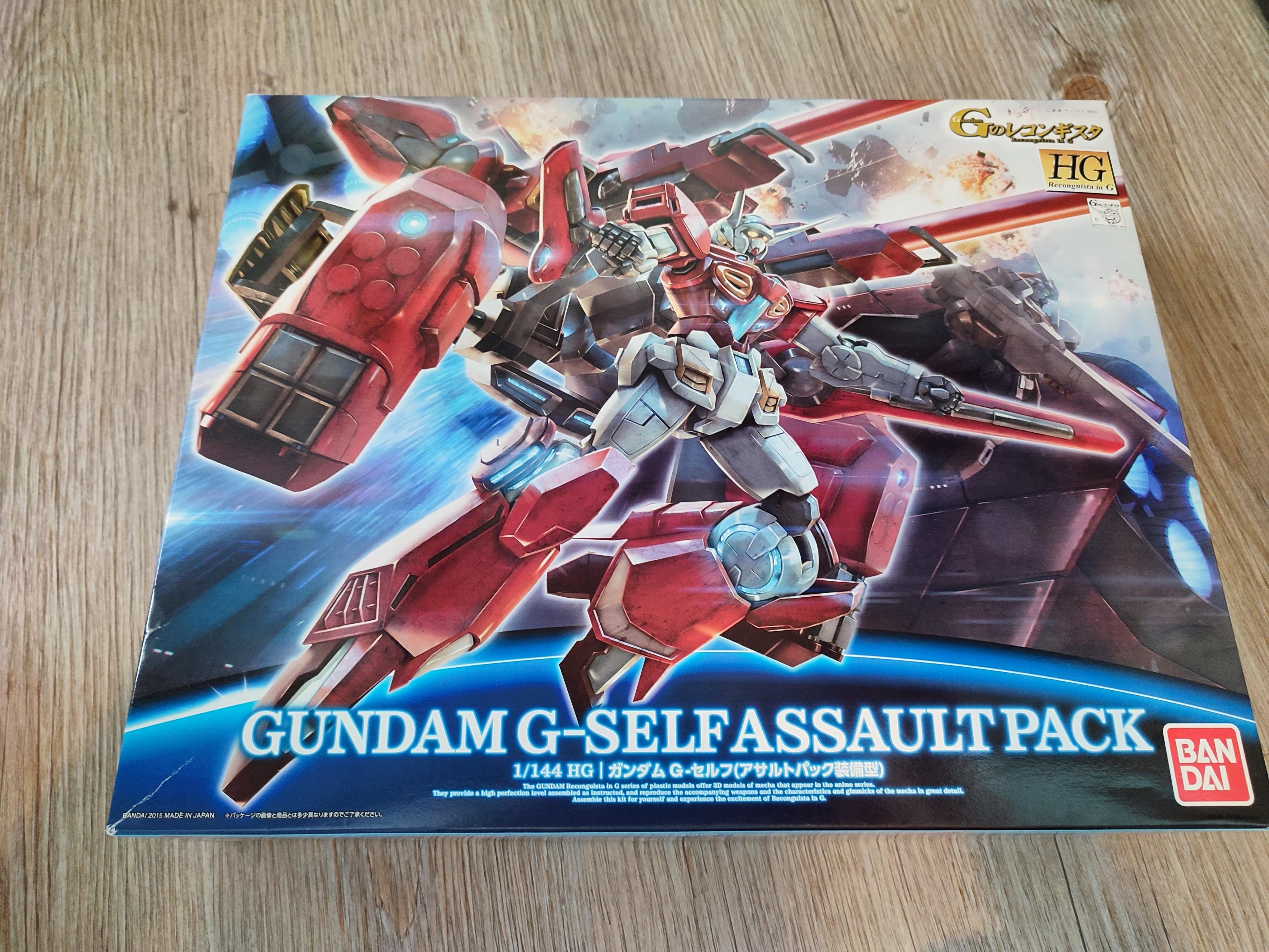 Bandai Hg Gundam G Self Assault Pack Hobbies Toys Toys Games On Carousell