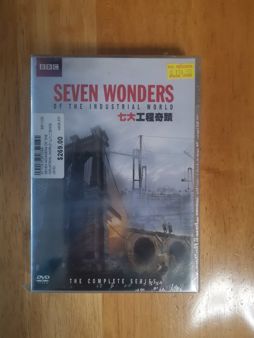 DVD BBC Seven Wonders of the Industrial World, 興趣及遊戲, 收藏品及紀念品, 明星周邊 Carousell