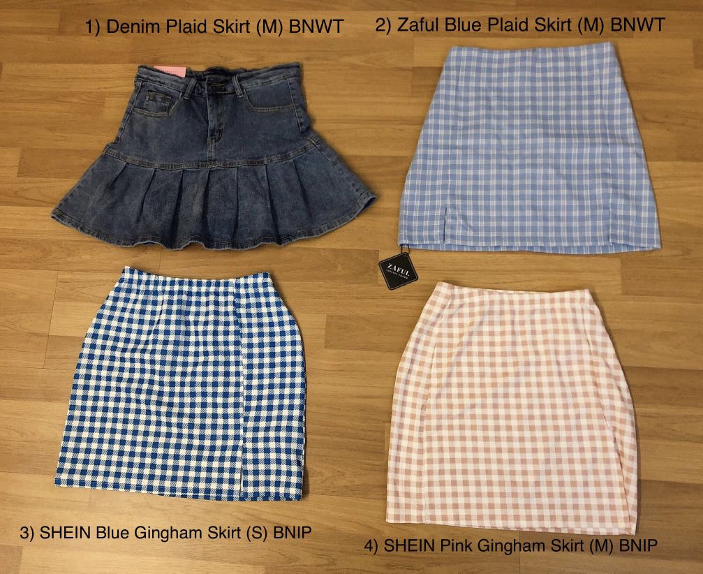 BNWT Cute Skirts for sale SHEIN Zaful 