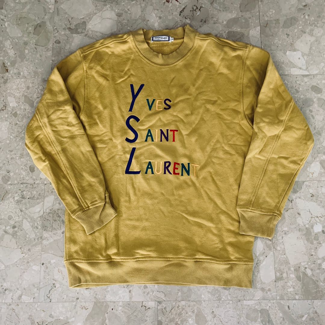 Bootleg Vintage YSL Yves Saint Laurent Spellout Sweater