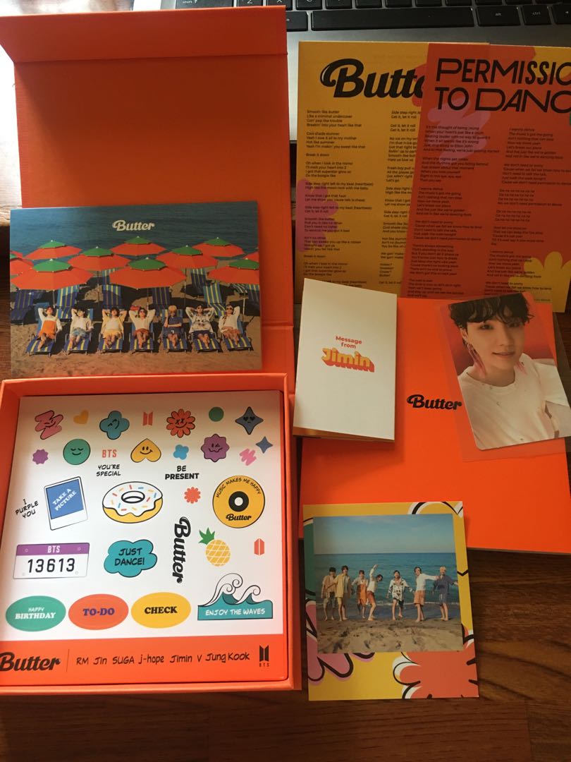 BTS Butter CD Peaches Version Onhand, Hobbies & Toys, Memorabilia
