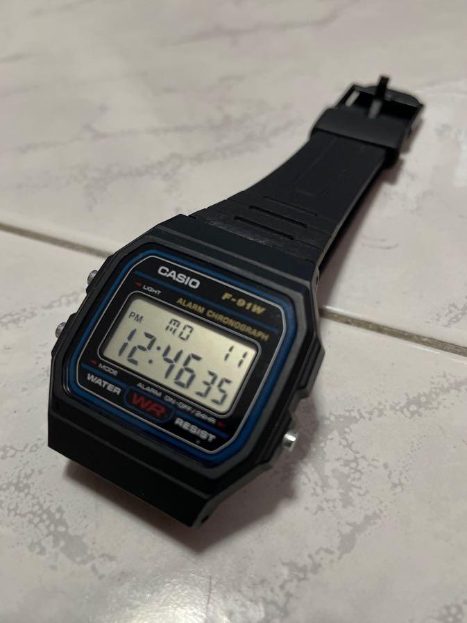 Casio watch for running hot sale