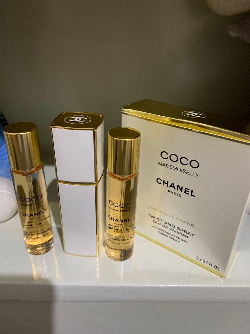 CHANEL Coco Mademoiselle Eau de Parfum Twist & Spray 3x20ml