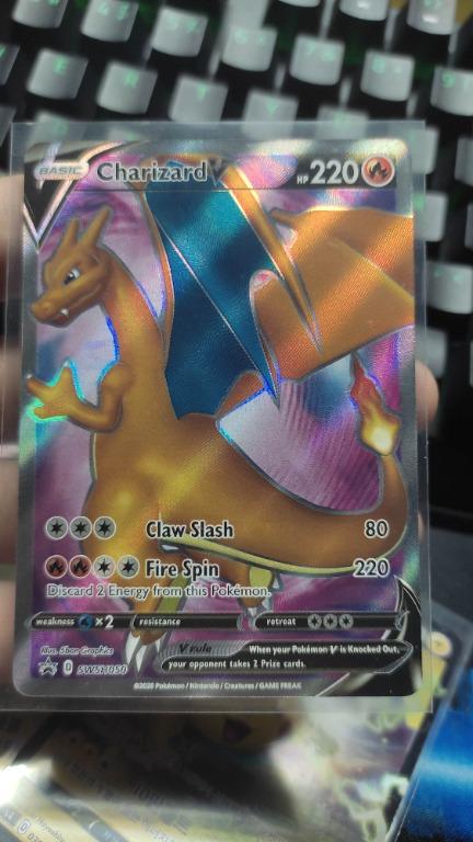 Charizard Promo Card Champion's Path (Category: Raw Singles) located in Makati City. Submitted by carlosng07 (Listing ID 1106161630, Image 1). Description: Original Charizard Promo Card From Champion's Path English Version.