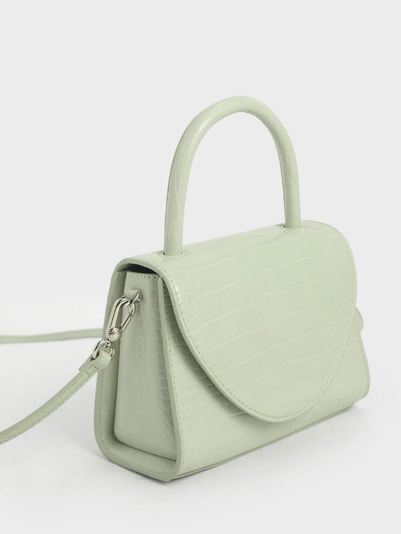 Charles and keith mint green bag store