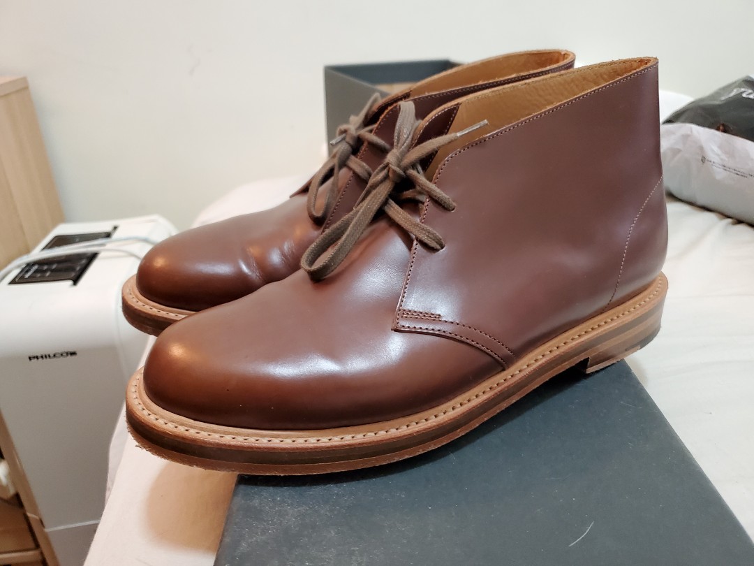 Clarks chukka - Made in England @ almost new, 男裝, 鞋, 西裝鞋