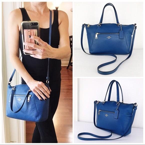 Coach prairie hot sale satchel peacock
