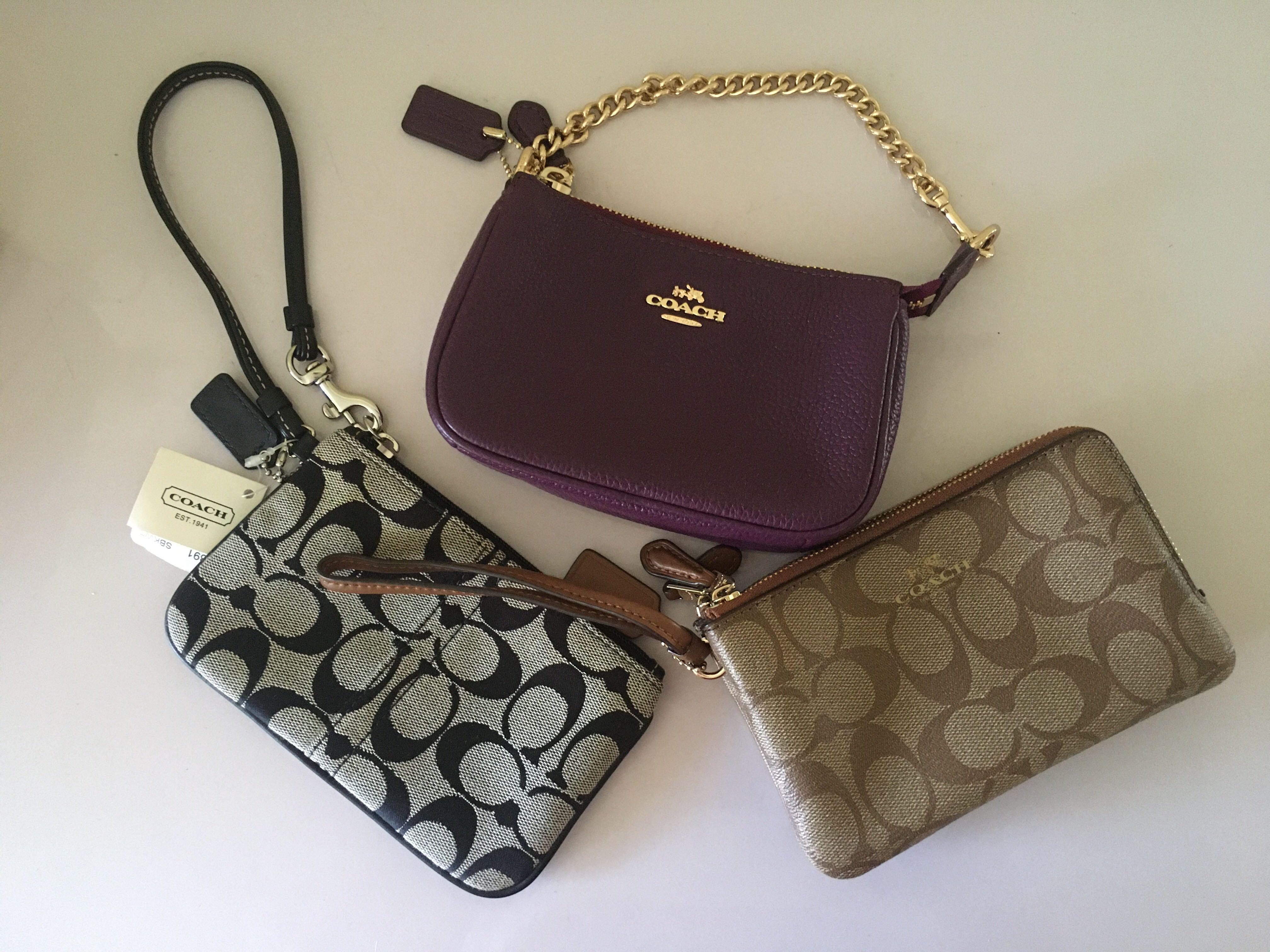 coach wristlets for women