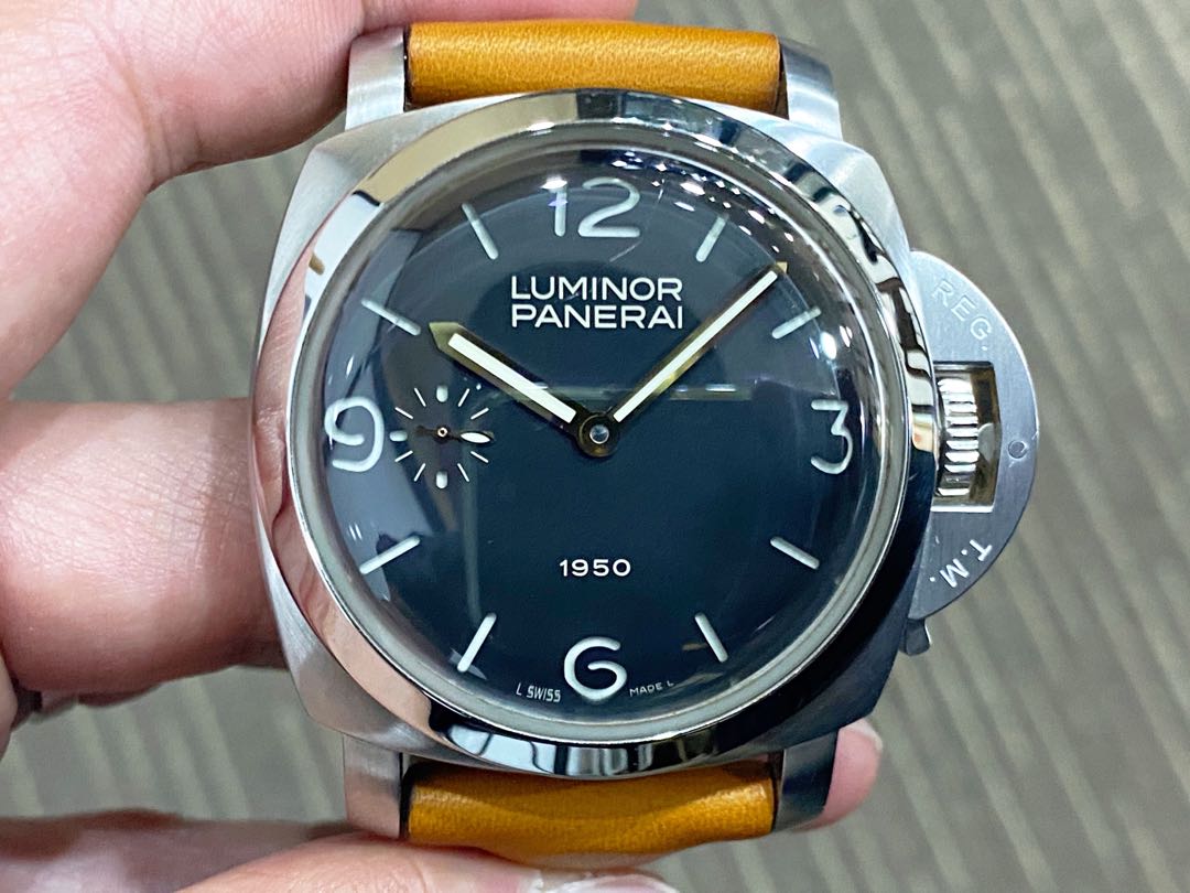 Complete Nov 04 Panerai Luminor 1950 Fiddy Pam 127 Pam127 Special