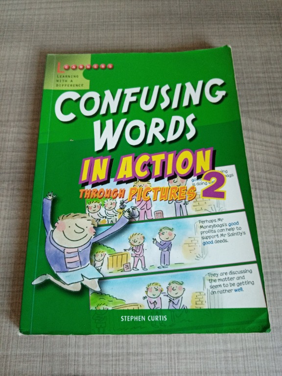 Confusing Words in Action Through Pictures, Hobbies & Toys, Books ...