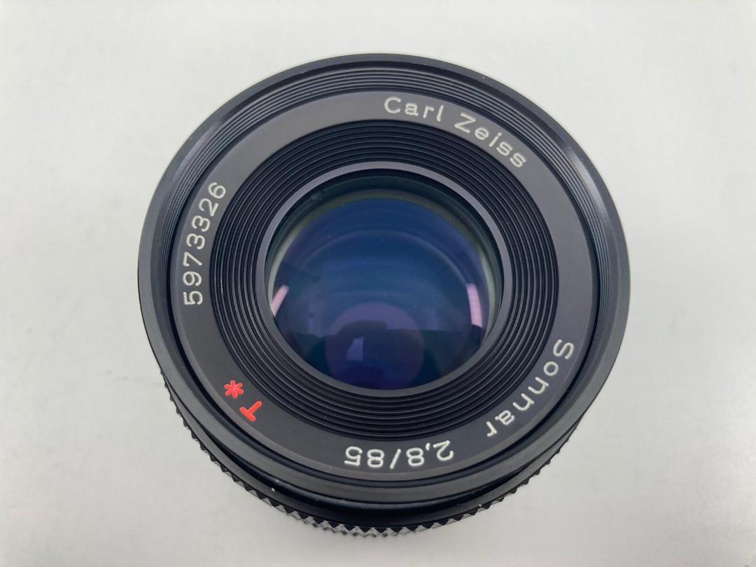 美品！CONTAX屈指の解像！SONNAR 85mm F2.8 AEJ