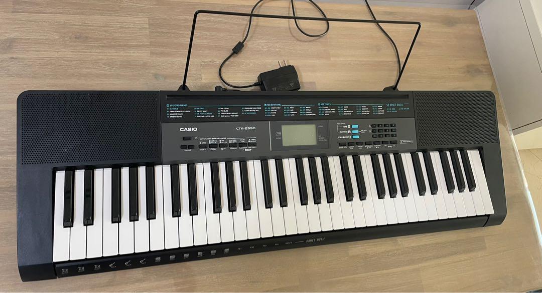 Digital Piano Keyboard Casio CTK 2550 Hobbies Toys Music Media Musical Instruments on Carousell