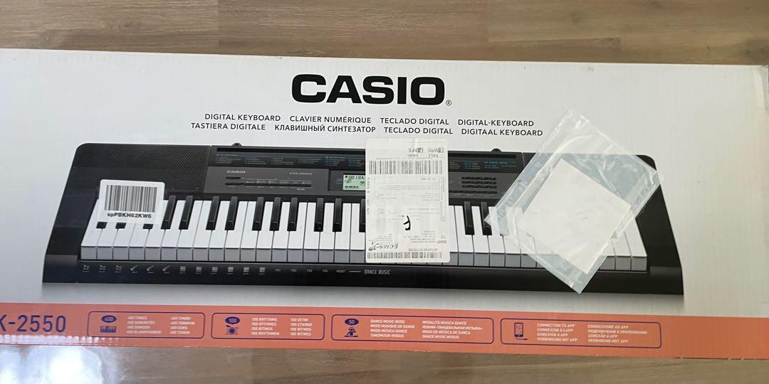 Casio ctk 2550 weighted keys cheap