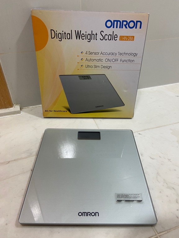 Digital Weight Scale Omron, Health & Nutrition, Health Monitors
