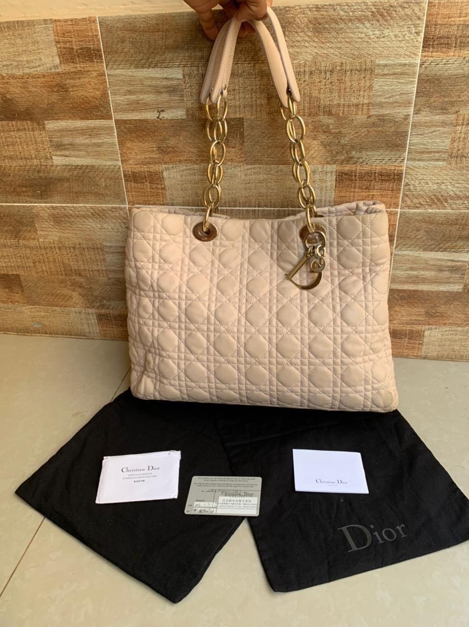 dior cannage tote