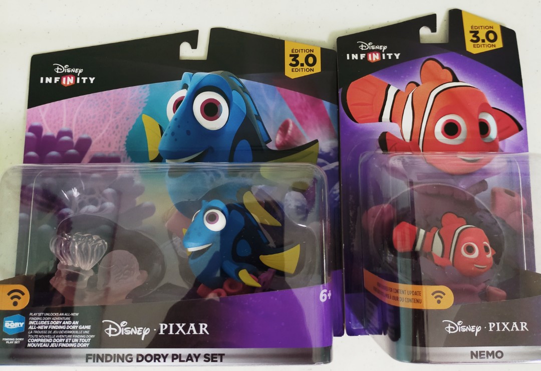 DISNEY INFINITY DORY AND NEMO SET, Hobbies & Toys, Toys & Games on