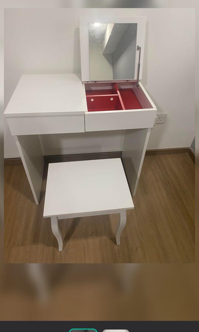 Dressing table from Ikea, Furniture & Home Living, Furniture, Tables ...